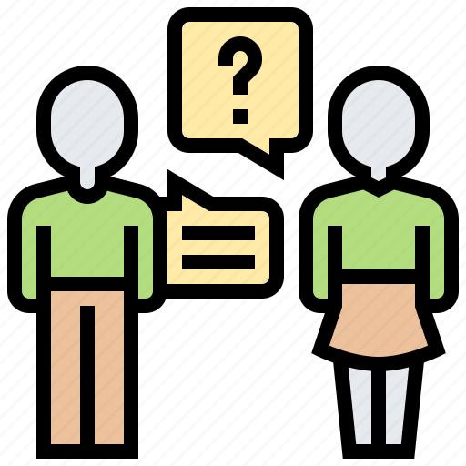 Answer, brainstorming, communicate, discuss, question icon - Download on Iconfinder