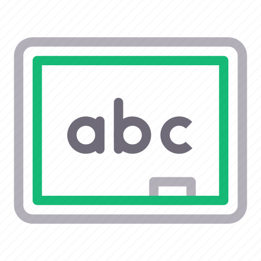 Abc, board, education, lecture, training icon - Download on Iconfinder
