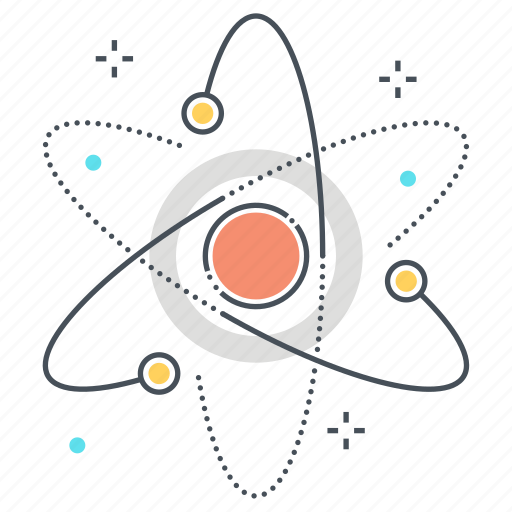 Atom, education, electron, lesson, physics, school, science icon - Download on Iconfinder