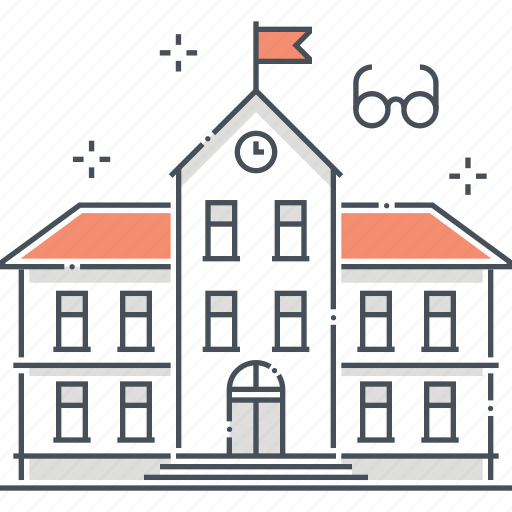 Building, class, collage, education, school, student, university icon - Download on Iconfinder