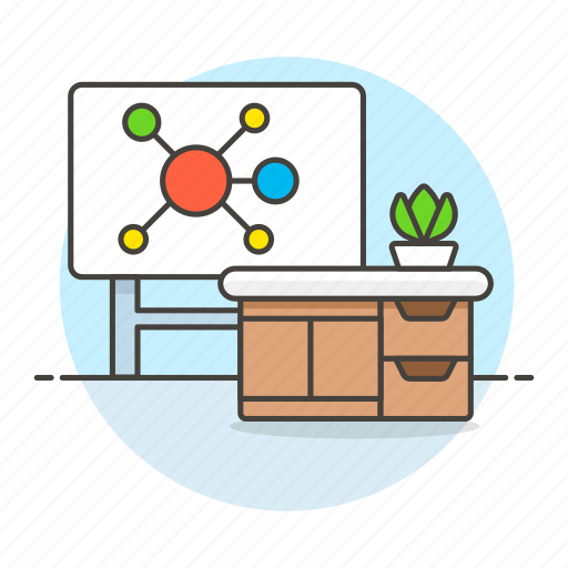 Board, chemistry, class, classroom, desk, education, mindmap icon - Download on Iconfinder