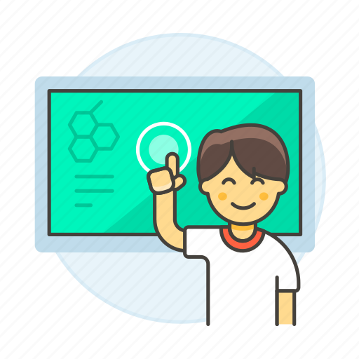 Teacher, learning, education, application, ui, interactive, modern icon - Download on Iconfinder
