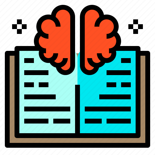 Book, brain, education icon - Download on Iconfinder