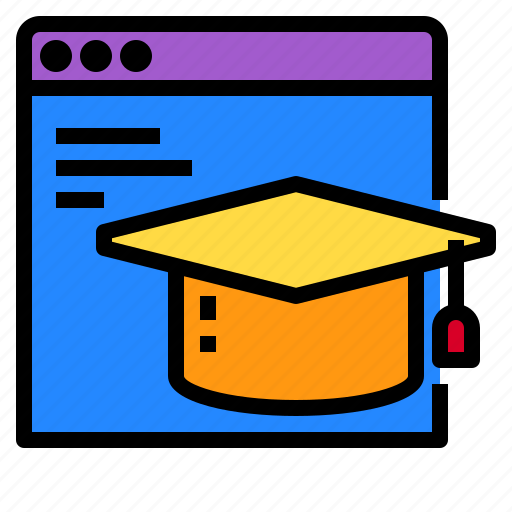 Cap, education, graduation, technology, website icon - Download on Iconfinder
