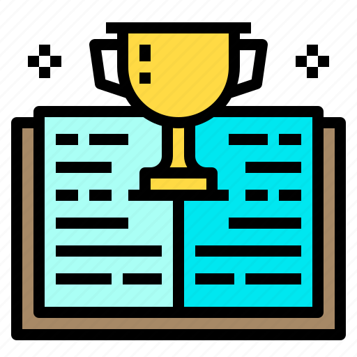 Award, book, education, knowledge, winner icon - Download on Iconfinder