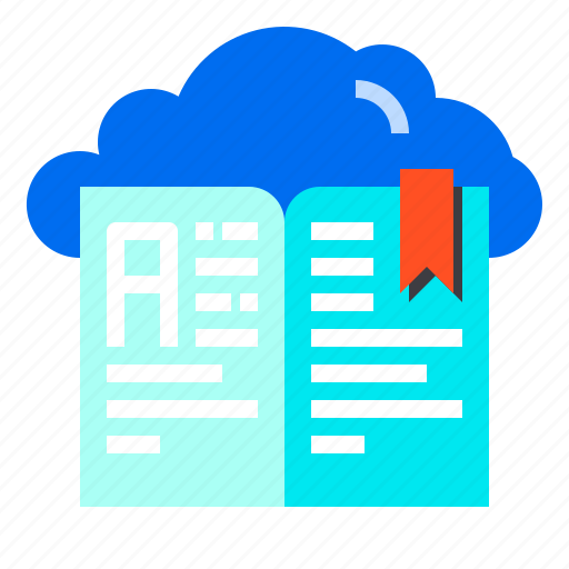 Book, cloud, education, readding icon - Download on Iconfinder