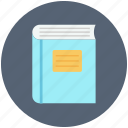 book, education, log, notebook icon