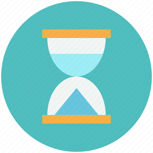 Glass, hourglass, loading, time, view icon icon - Download on Iconfinder