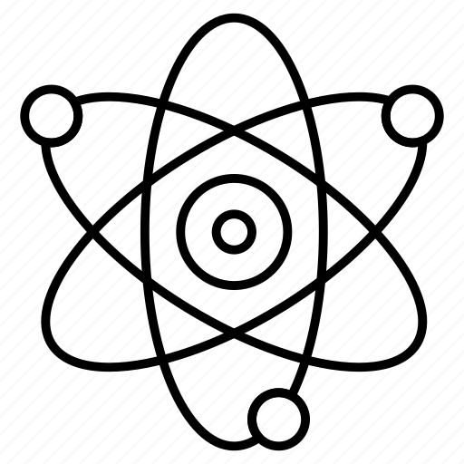 Atom, atoms, molecule, physics, science icon - Download on Iconfinder
