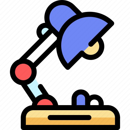 Colorful, education, energy, lamp, light, power, study icon - Download on Iconfinder
