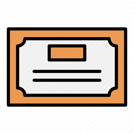 Certificate, education, knowledge, learning, study icon - Download on Iconfinder