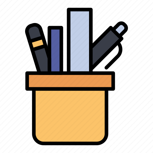 Edit, pen, pencil, stationary, write icon - Download on Iconfinder