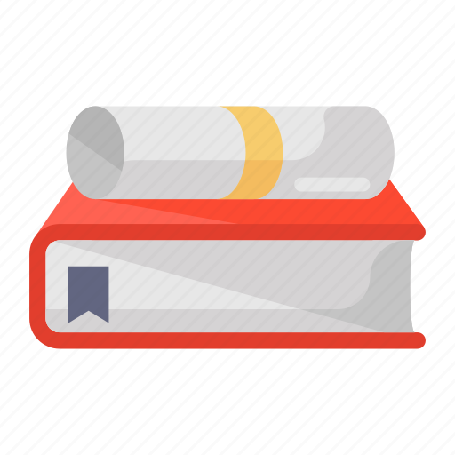 Book, bookmark, degree, diploma, education, textbook icon - Download on Iconfinder