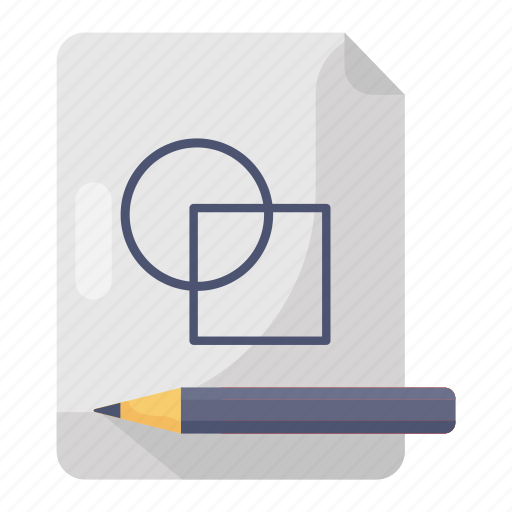 Drawing paper, paper, paper model, project, prototype, sketching, sketching paper icon - Download on Iconfinder