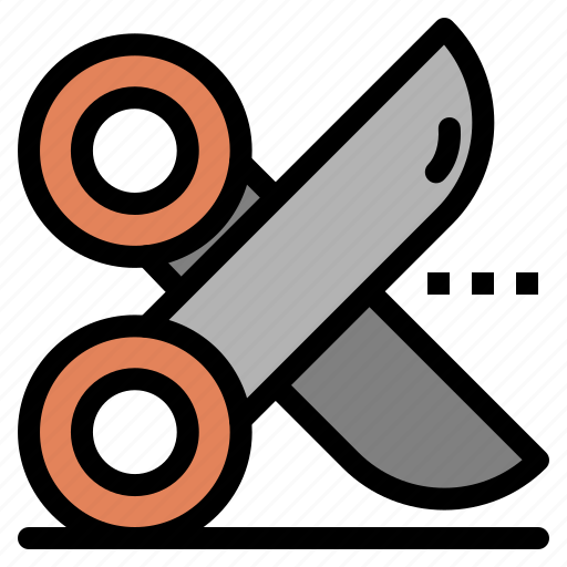 Cut, cutting, paper, scissor, slice icon - Download on Iconfinder