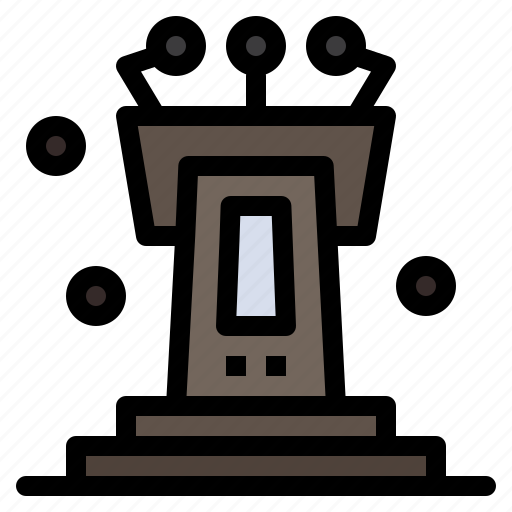 Pedestal, podium, speech, tribune icon - Download on Iconfinder