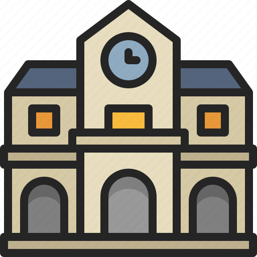 School, education, house, college, university, building, property icon - Download on Iconfinder