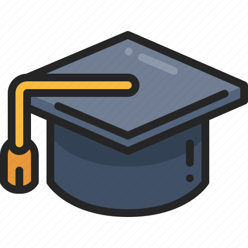 Mortarboard, hat, cap, education, graduate, academic, university icon - Download on Iconfinder