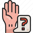 gesture, raise, student, question, ask, class, hand