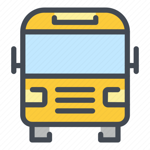 School, buss, transport, vehicle icon - Download on Iconfinder