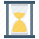 clock, glass, hour, hourglass, sand, sandglass, timer icon 