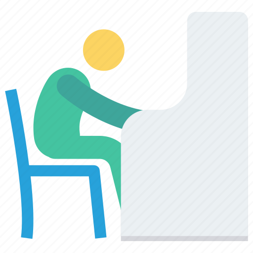 Chair, furniture, lab, school, student, student chair icon, user icon - Download on Iconfinder