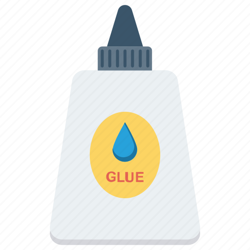 flat icon glue