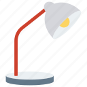desk lamp, desk light, lamp, lamp light, table lamp icon