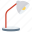 desk lamp, desk light, lamp, lamp light, table lamp icon 
