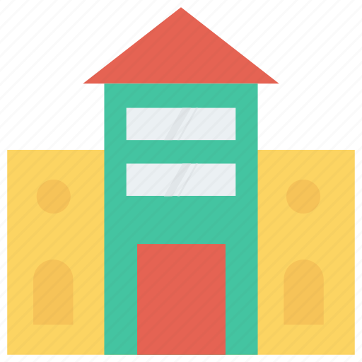 Building, education building, school, school building icon icon - Download on Iconfinder