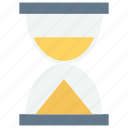 glass, hourglass, loading, time, view icon
