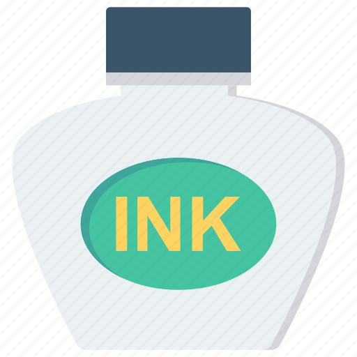 Ink, ink bottle, inkpot, inkwell icon icon - Download on Iconfinder