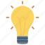 energy, idea, light, lightbulb icon 