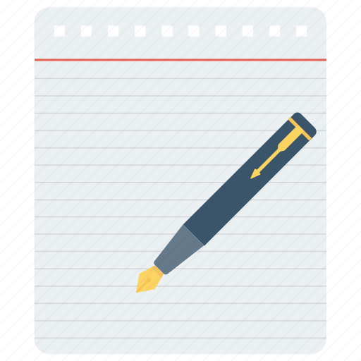 Note, paper, pen, pencil, writing icon icon - Download on Iconfinder