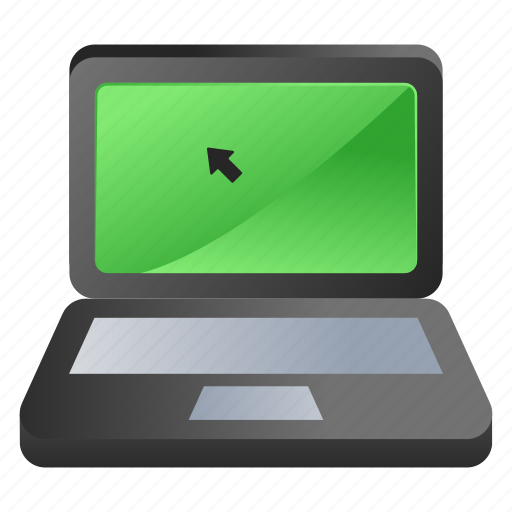 System, laptop cursor, notebook, portable computer, handheld device icon - Download on Iconfinder