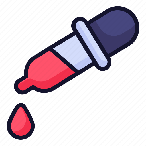 Dropper, color picker, school, study, education icon - Download on Iconfinder