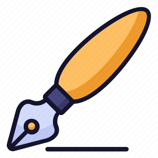 Pen, writing, school, education, study, learning icon - Download on Iconfinder