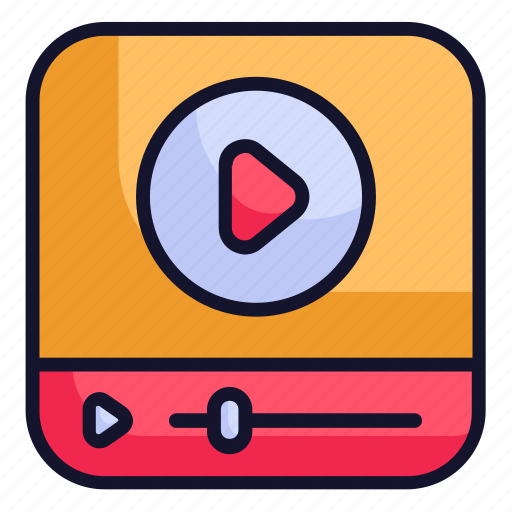 Video, player, education, study, school icon - Download on Iconfinder