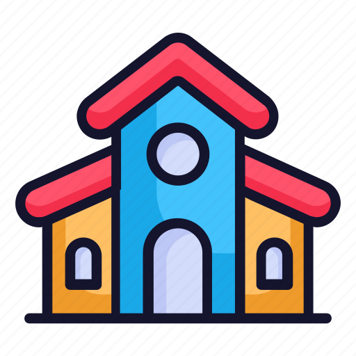 Building, construction, education, learning, school, estate icon - Download on Iconfinder