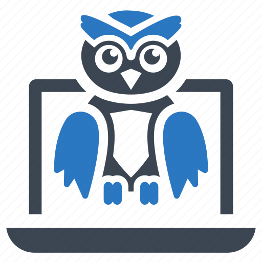 Education, online education, owl, e - learning icon - Download on Iconfinder