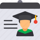 graduation, university, certificate, education, student, identity, document, diploma, id card