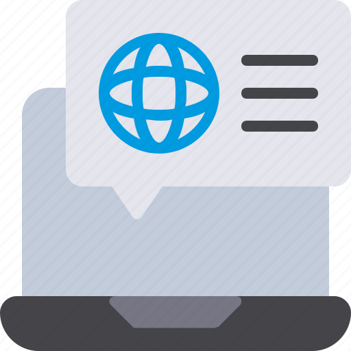 Message, laptop, business, newsletter, mailbox, internet, marketing icon - Download on Iconfinder