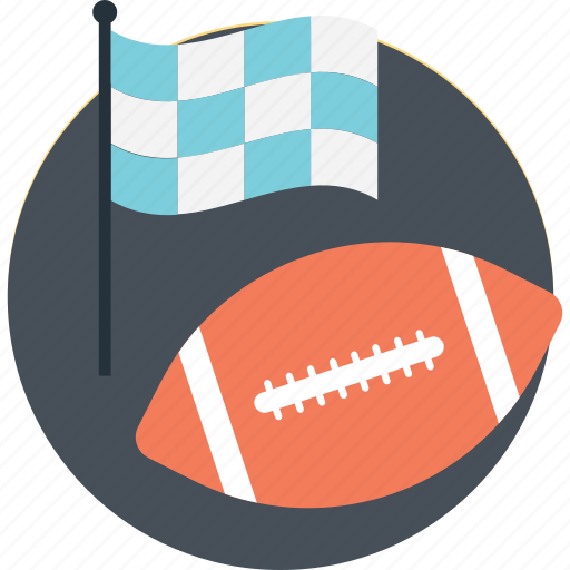 American football, ball, flag, rugby ball, sports icon - Download on Iconfinder