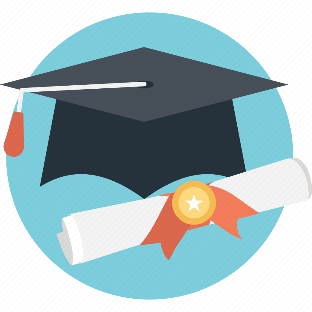 Degree Diploma Graduate Graduation Scholars Icon Download On