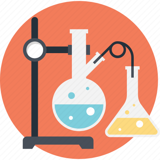 Biochemistry, chemical equipment, chemistry lab, lab experiment, scientific research icon - Download on Iconfinder