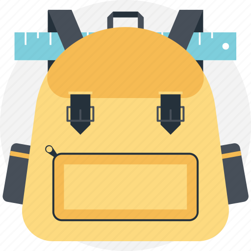 Backpack, bag, books, rucksack, school bag icon - Download on Iconfinder