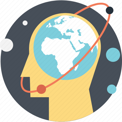 Abilities, global leadership, global mindset, mental strength, mind globe icon - Download on Iconfinder