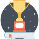 achievement, award, educational reward, prize, trophy 