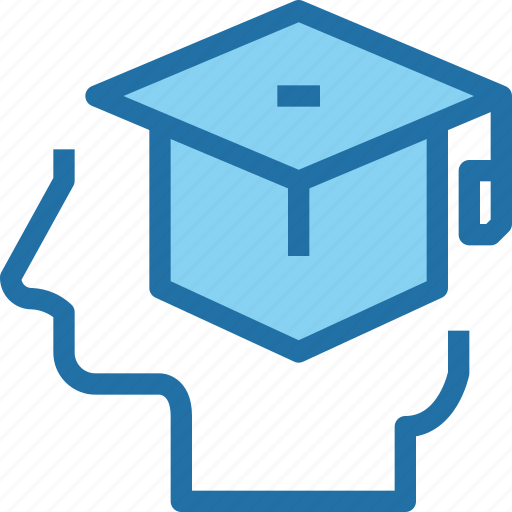 Education, hat, head, learning, mind, school icon - Download on Iconfinder