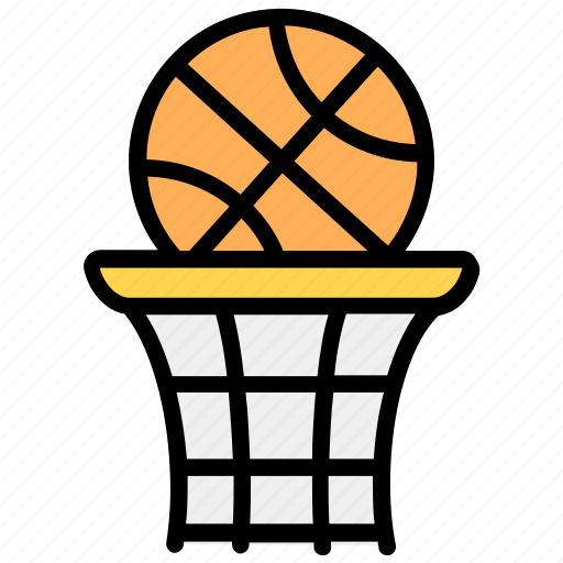 Ball, basketball, basketball hoop, game, hoop, sports, sports ball icon - Download on Iconfinder